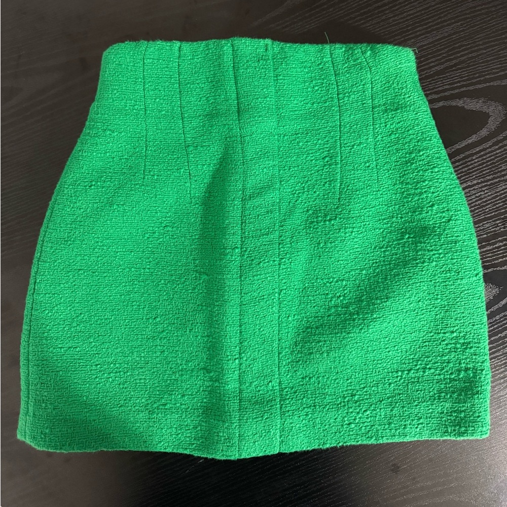 Zara Green Women's Skirt